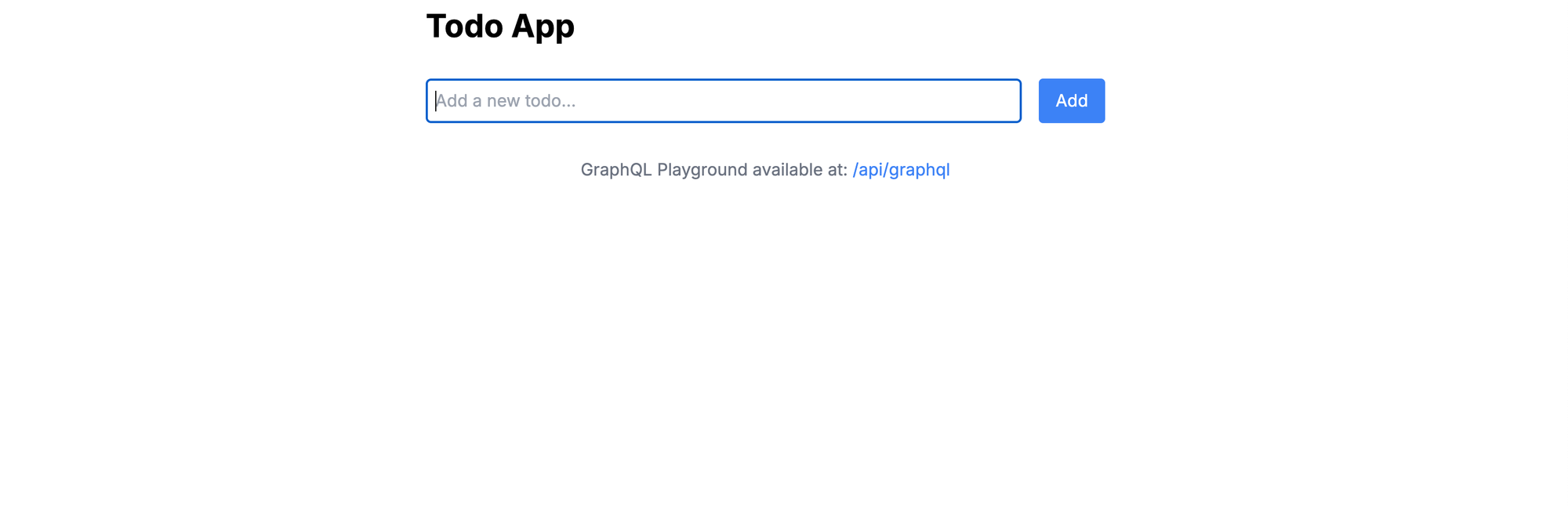 Todo App Interface