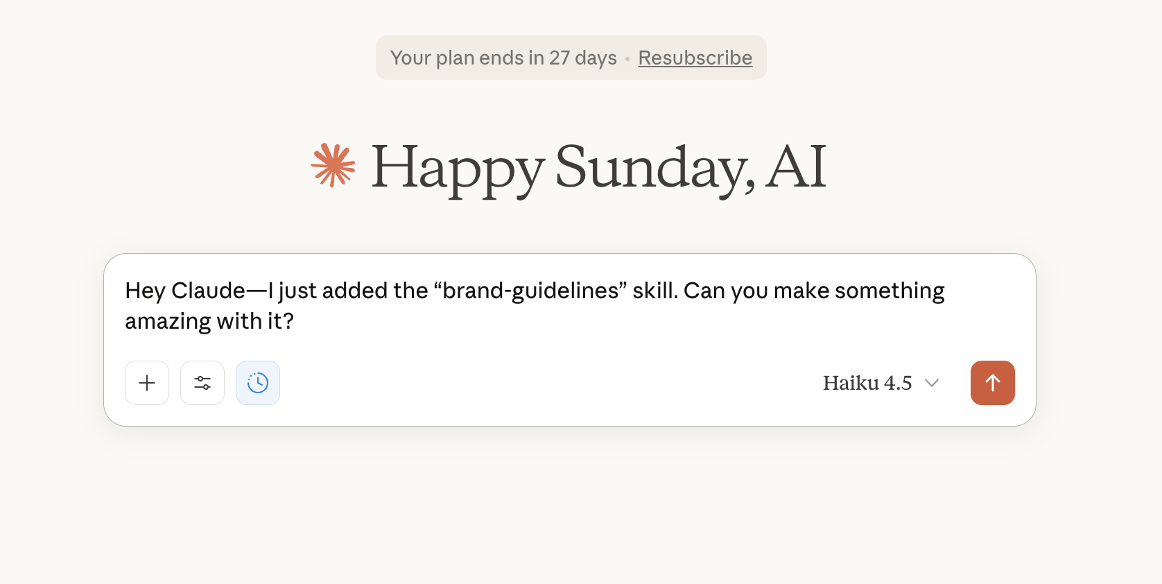 User asking to use the brand-guidelines skill