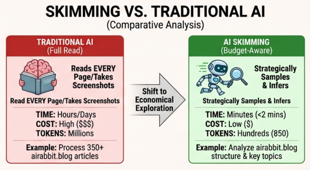 The 10,000 Token Challenge: How to Skim a Million-Token Website with AI in 3 Minutes