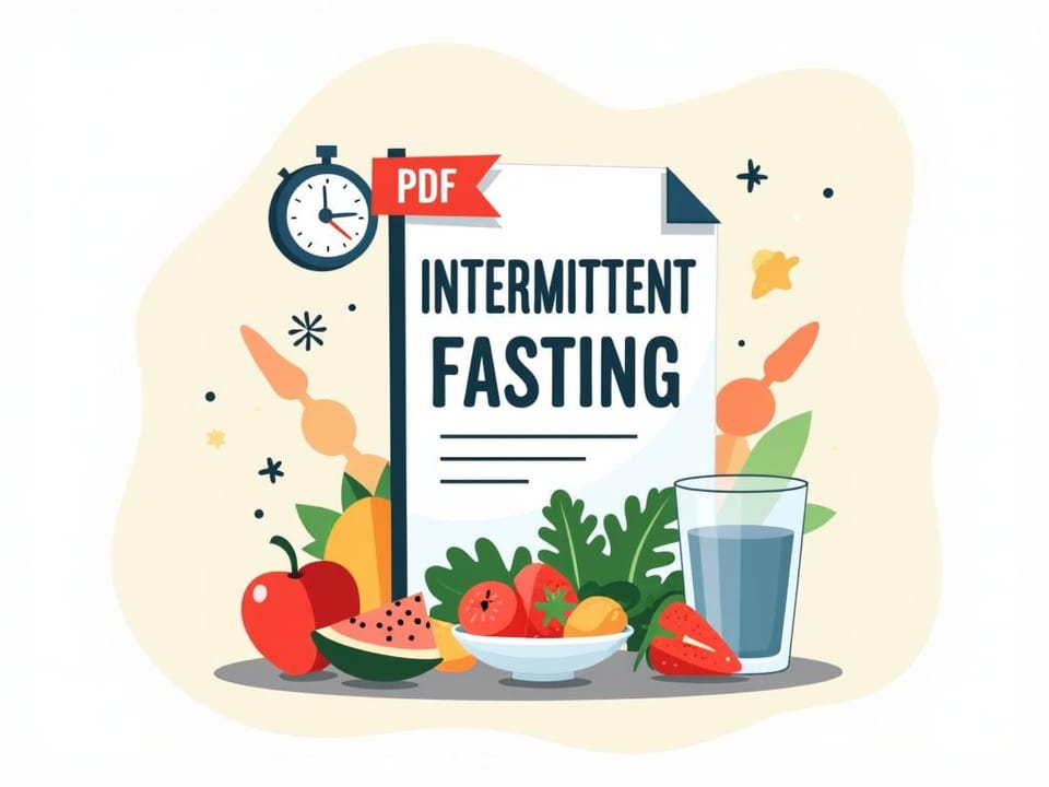 Mini E-Book  intermittent fasting (Sample Download)